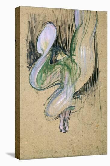 Study for Loie Fuller at the Folies Bergeres, 1893-Henri de Toulouse-Lautrec-Premier Image Canvas