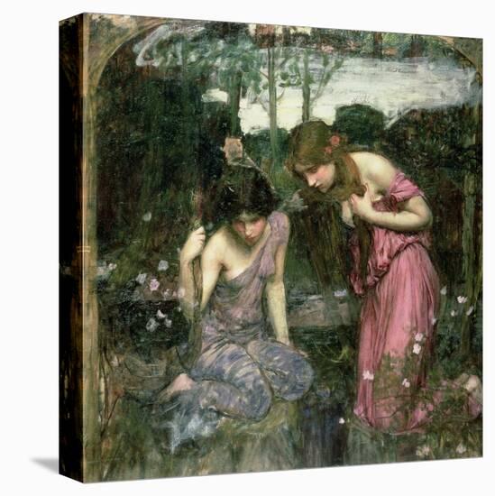 Study for 'Nymphs Finding the Head of Orpheus', C.1900-John William Waterhouse-Premier Image Canvas