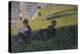 Study for Sunday on la Grande Jattte-Georges Seurat-Premier Image Canvas