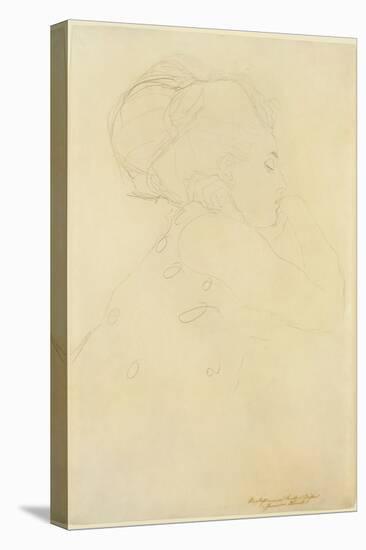 Study for the Bride , C.1917-18 (Pencil on Paper)-Gustav Klimt-Premier Image Canvas