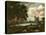 Study for the Leaping Horse (View on the Stour)-John Constable-Premier Image Canvas