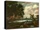 Study for the Leaping Horse (View on the Stour)-John Constable-Premier Image Canvas