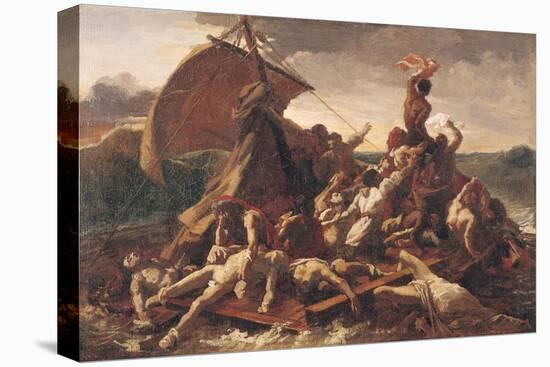 Study for the Raft of the Medusa, 1819-Théodore Géricault-Premier Image Canvas