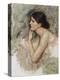Study for 'The Sorceress'-John William Waterhouse-Premier Image Canvas