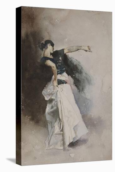 Study for the Spanish Dancer , 1882 (W/C on Paper)-John Singer Sargent-Premier Image Canvas