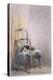 Study of a Dog on a Chair-William Henry Hunt-Premier Image Canvas