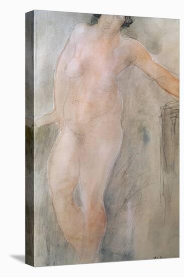 Study of a Female Nude-Auguste Rodin-Premier Image Canvas