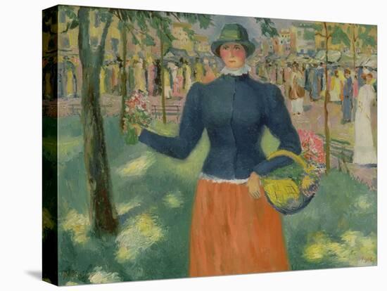 Study of a Flower Seller, 1903-Kazimir Severinovich Malevich-Premier Image Canvas