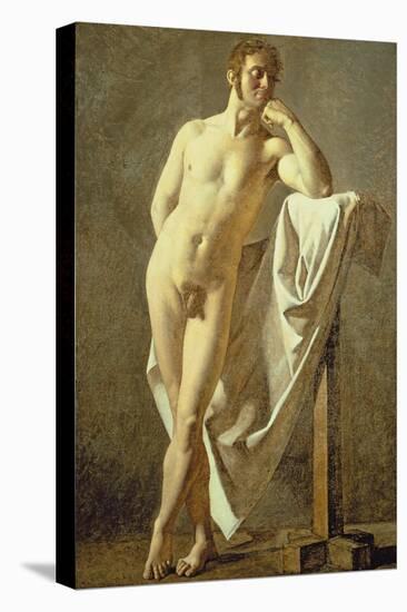 Study of a Man, C.1801-Jean-Auguste-Dominique Ingres-Premier Image Canvas