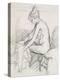 Study of a Nude Female, Seated, Drying Her Right Foot-Harold Gilman-Premier Image Canvas