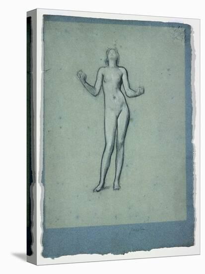 Study of a Nude Figure (Juggler)-Frederick Leighton-Premier Image Canvas