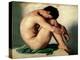 Study of a Nude Young Man, 1836-Hippolyte Flandrin-Premier Image Canvas