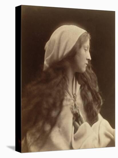 Study of a Young Girl Dressed as a Peasant, c.1869-Julia Margaret Cameron-Premier Image Canvas