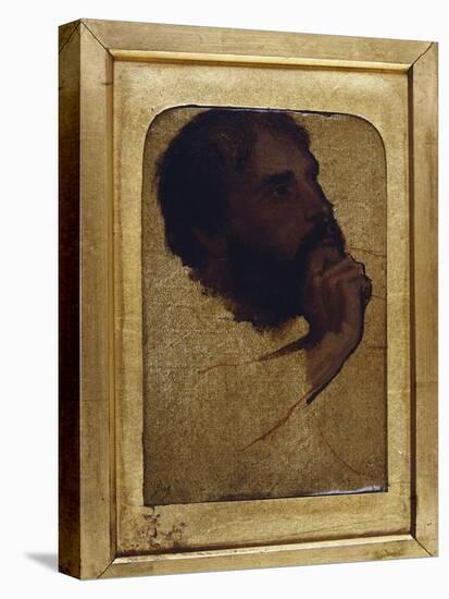 Study of an Old Man's Head for 'Jesus Among the Doctors'-Jean-Auguste-Dominique Ingres-Premier Image Canvas