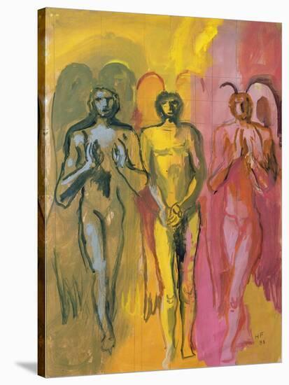 Study of Angels, 1988-Hans Feibusch-Premier Image Canvas