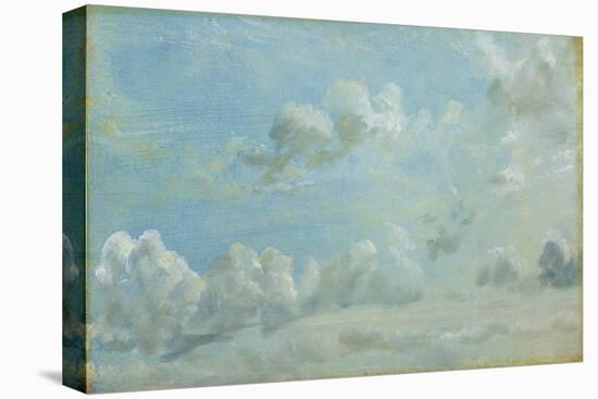 Study of Cumulus Clouds, 1822 (Oil on Paper Laid Down on Panel)-John Constable-Premier Image Canvas