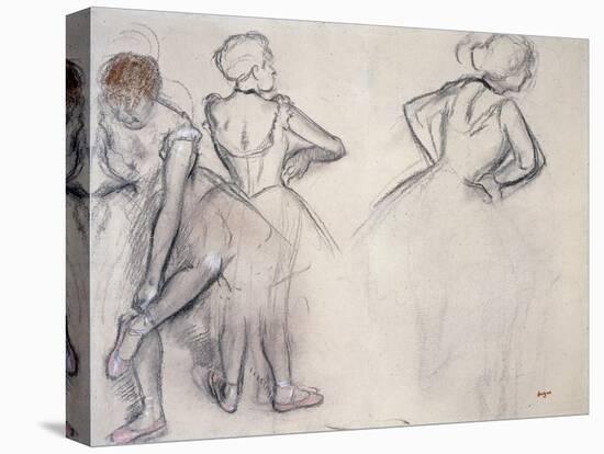 Study of Dancers-Edgar Degas-Premier Image Canvas