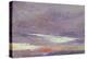 Study of Dawn: Purple Clouds, March 1868-John Ruskin-Premier Image Canvas