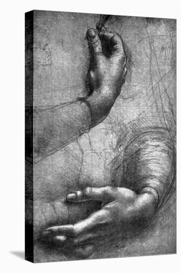Study of Hands, 15th Century-Leonardo da Vinci-Premier Image Canvas