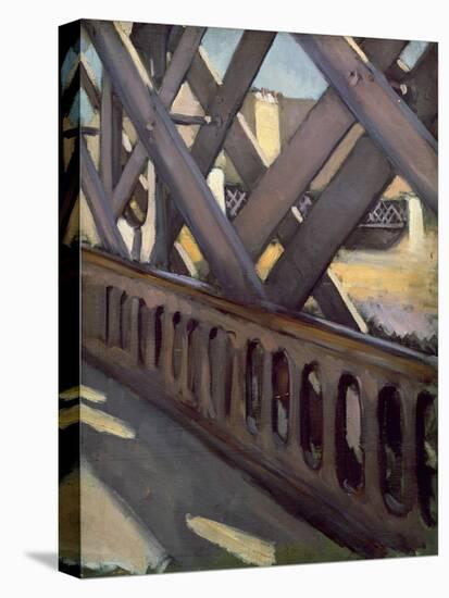 Study of Le Pont De L'Europe, 1876-Gustave Caillebotte-Premier Image Canvas