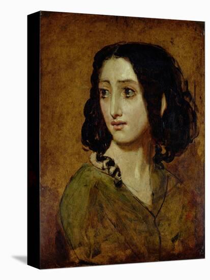 Study of Mlle Rachel-William Etty-Premier Image Canvas