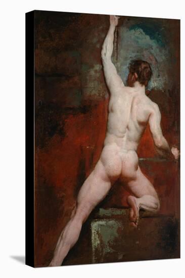 Study of Nude Man, C.1807-49-William Etty-Premier Image Canvas