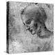 Study of the Head of the Madonna, 15th Century-Leonardo da Vinci-Premier Image Canvas