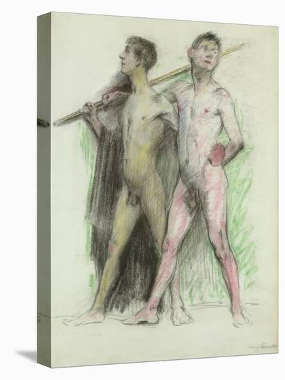 Study of Two Male Figures-Lovis Corinth-Premier Image Canvas