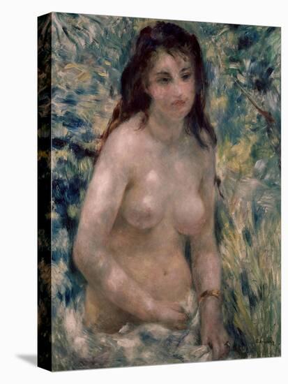 Study. Torso, Effect of Sunlight, Ca. 1875-1876-Pierre-Auguste Renoir-Premier Image Canvas