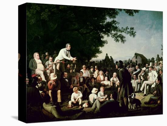 Stump Speaking-George Caleb Bingham-Premier Image Canvas