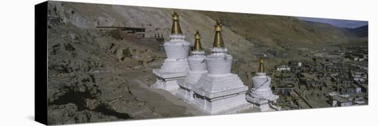 Stupa, Buddhist Stupas, Tibet-null-Premier Image Canvas