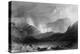 Sty Head Tarn, Lake District-Thomas Allom-Stretched Canvas