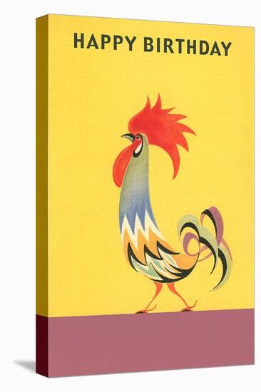 Stylized Rooster-null-Stretched Canvas