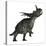 Styracosaurus Dinosaur Roaring-Stocktrek Images-Stretched Canvas