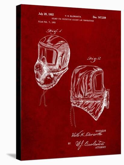 Sub Zero Mask Patent-Cole Borders-Stretched Canvas