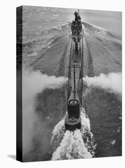Submarine Roaring Through the Ocean-Dmitri Kessel-Premier Image Canvas