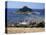 Submerged Causeway at High Tide, Seen Over Rooftops of Marazion, St. Michael's Mount, England-Tony Waltham-Premier Image Canvas