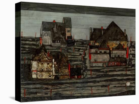 Suburb I, 1914-Egon Schiele-Premier Image Canvas