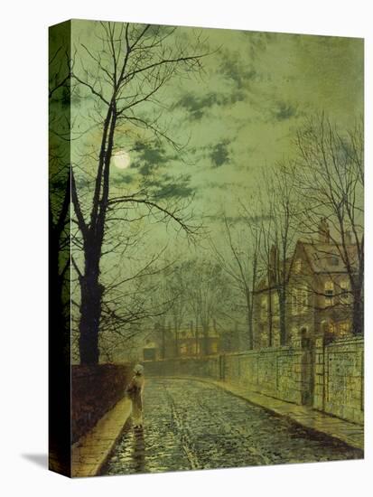 Suburban Street by Moonshine-John Atkinson Grimshaw-Premier Image Canvas