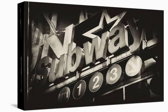 Subway and City Art - Subway Sign-Philippe Hugonnard-Premier Image Canvas