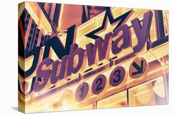 Subway and City Art - Subway Sign-Philippe Hugonnard-Premier Image Canvas