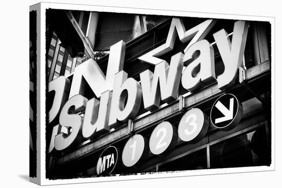 Subway and City Art - Subway Sign-Philippe Hugonnard-Premier Image Canvas