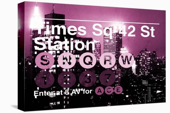 Subway and City Art - Times Square - 42 Street Station-Philippe Hugonnard-Premier Image Canvas