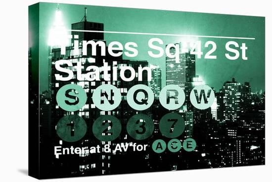 Subway and City Art - Times Square - 42 Street Station-Philippe Hugonnard-Premier Image Canvas