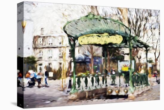 Subway Entrance II - In the Style of Oil Painting-Philippe Hugonnard-Premier Image Canvas