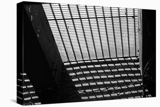 Subway Grate New York City-null-Stretched Canvas