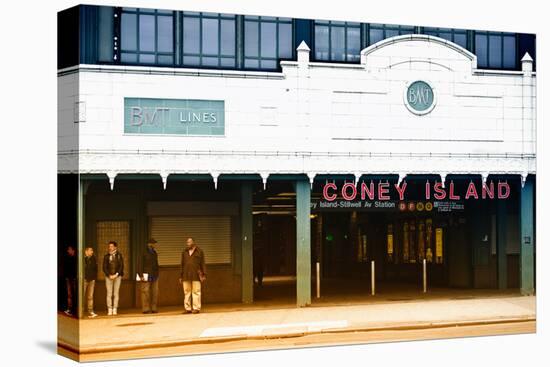 Subway Stations - Coney Island - New York - United States-Philippe Hugonnard-Premier Image Canvas