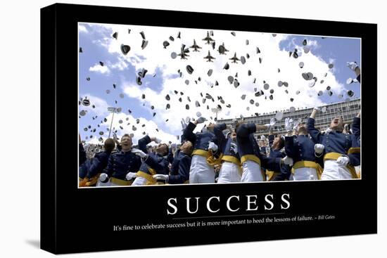 Success: Inspirational Quote and Motivational Poster-null-Premier Image Canvas