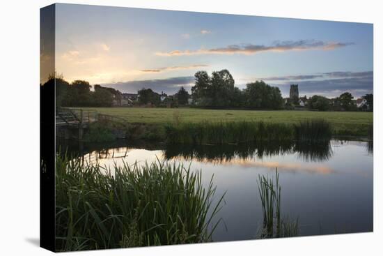 Sudbury Water Meadows at Dawn, Sudbury, Suffolk, England, United Kingdom, Europe-Mark Sunderland-Premier Image Canvas