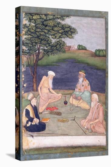 Sufis Visiting their Pir, C.1650-null-Premier Image Canvas